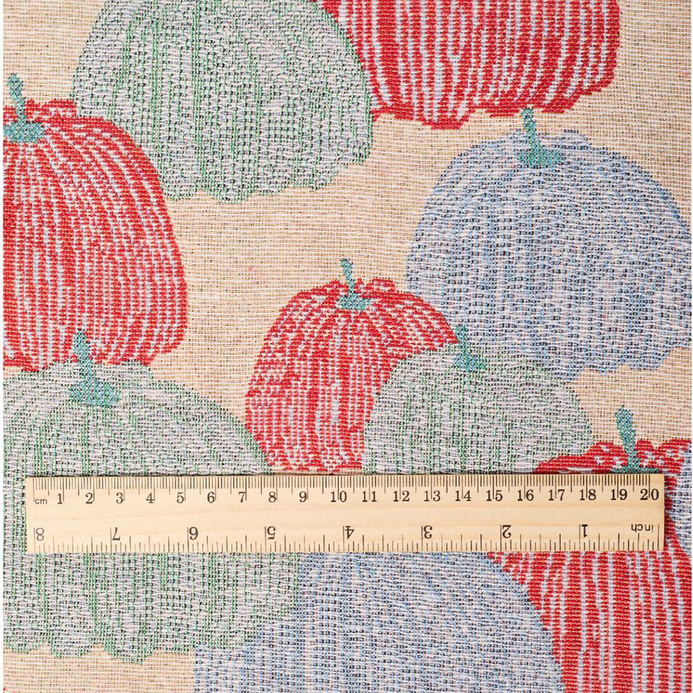 Retro Pumpkin Jacquard Fabric - Versatile DIY Cloth for All Seasons - Image 5