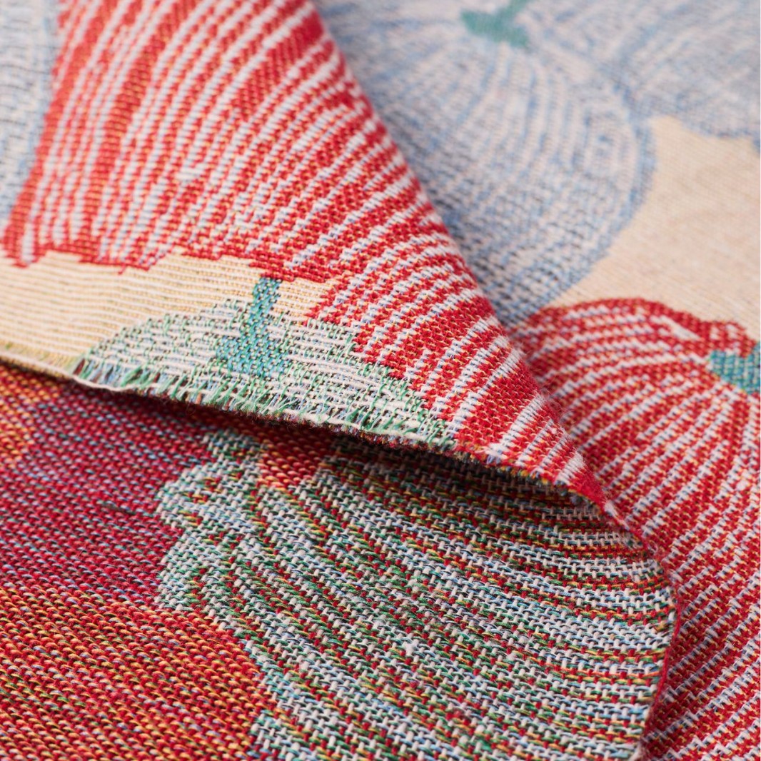 Retro Pumpkin Jacquard Fabric - Versatile DIY Cloth for All Seasons - Image 4