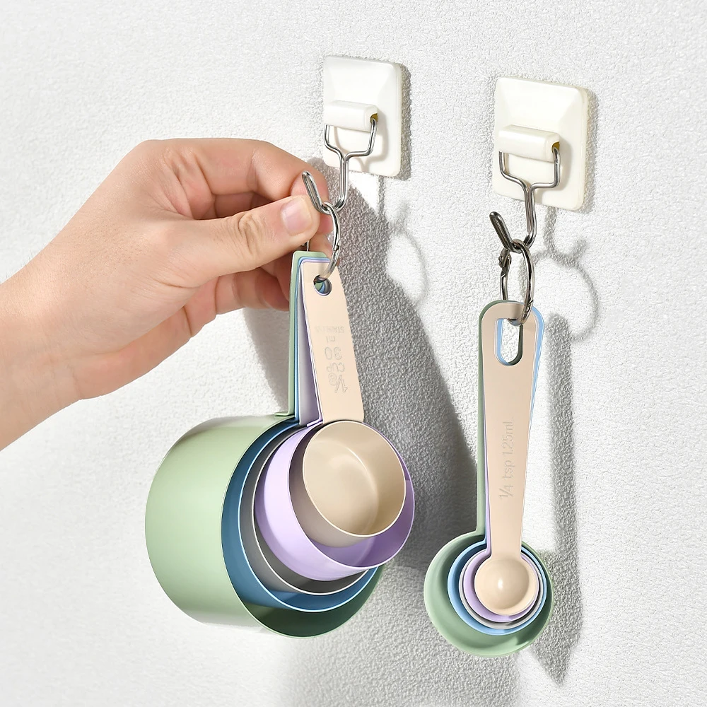 Stainless Steel Measuring Cup and Spoon Set - Essential Kitchen Tools - Image 3