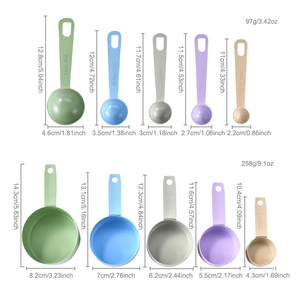 Stainless Steel Measuring Cup and Spoon Set - Essential Kitchen Tools - Image 6