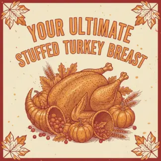 Your Ultimate Stuffed Turkey Breast Checklist | Printable Thanksgiving Cooking Guide | Easy Step-by-Step How to Make Stuffed Turkey Breast for Thanksgiving