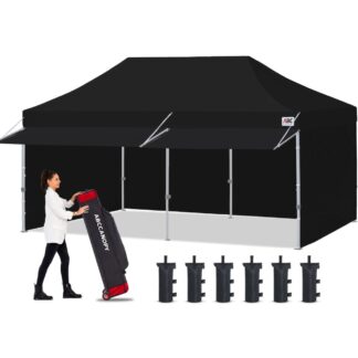 10x20 Pop Up Canopy Tent with Sidewalls - Ultimate Outdoor Shelter
