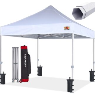 Premium 10x10 Pop-Up Canopy Tent - Strong, Waterproof & UV Protection