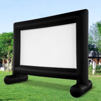 Inflatable Outdoor Movie Screen - Portable Projector Screen for Backyard Fun