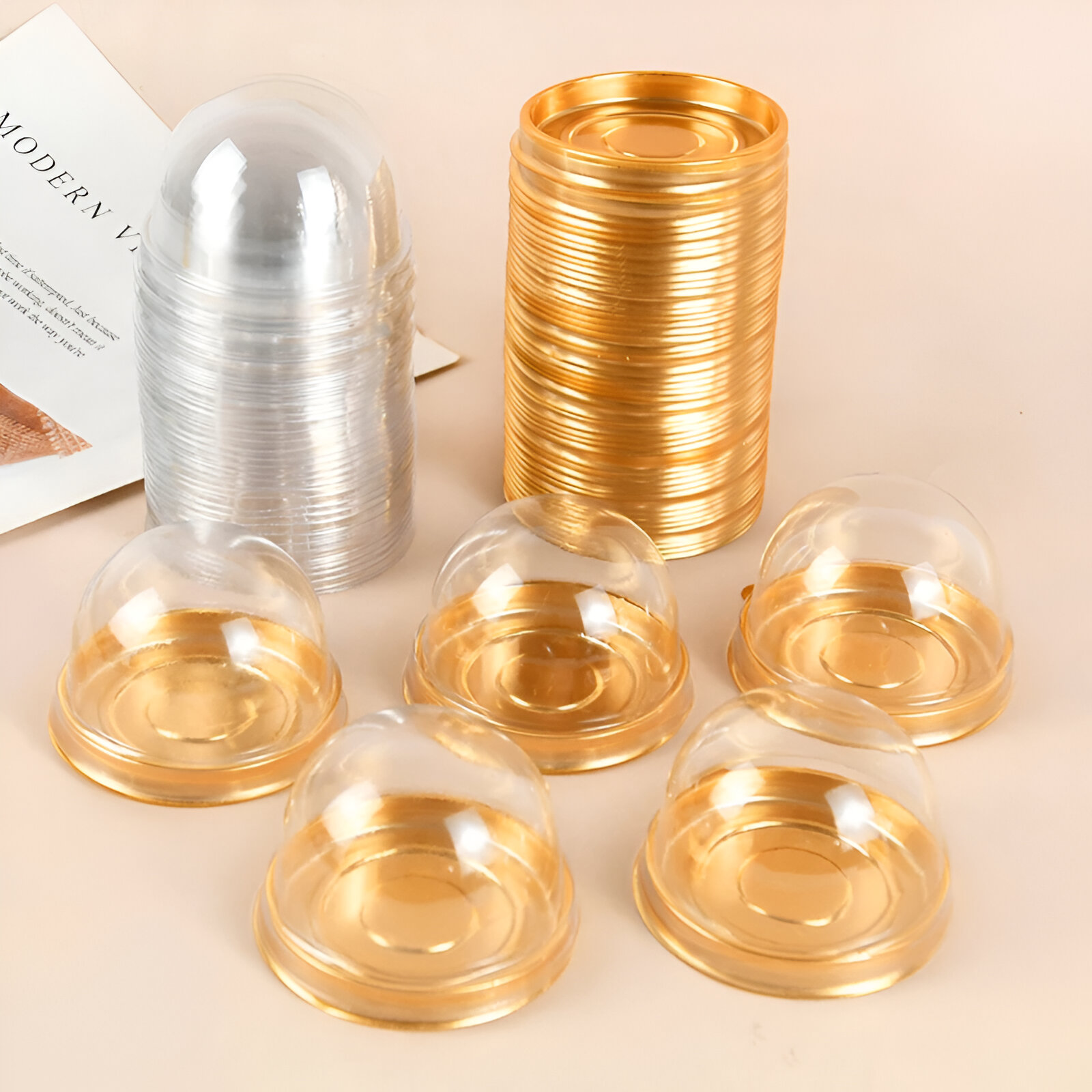 30Pcs Mini Dessert Boxes for Cupcakes, Muffins & Party Treats