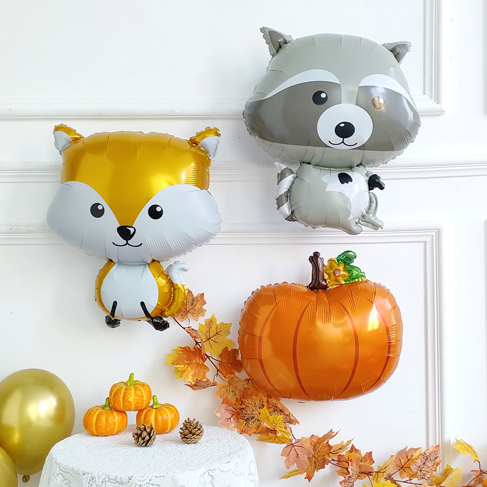 Autumn Foil Balloons - Fun Party Decorations for Kids - Image 4