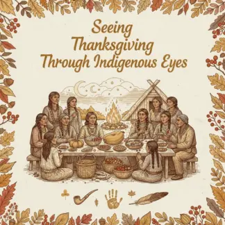 Seeing Thanksgiving Through Indigenous Eyes | Educational Guide for Understanding the Indigenous Peoples’ Perspective on Thanksgiving | Digital Download eBook for Teachers, Parents & Lifelong Learners
