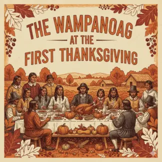 The Wampanoag at the First Thanksgiving | Native American History eBook | Indigenous Culture Guide | Digital Download Educational Resource