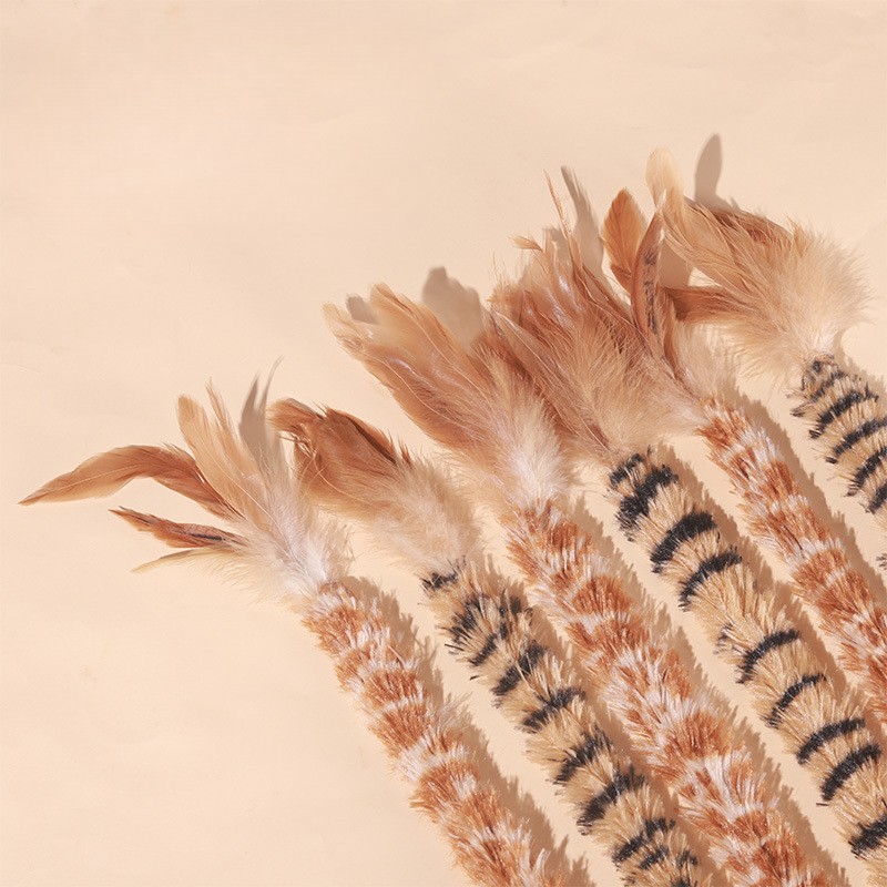 Interactive Feather Cat Teaser Toy with Bell & Plush Wool Rope - Image 2