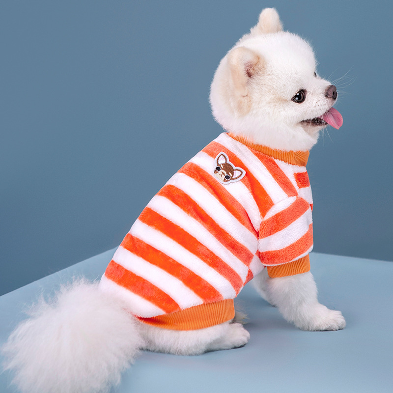 Orange & White