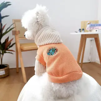 Cozy Color Hoodie for Small Dogs & Cats – Autumn/Winter Pet Outfit