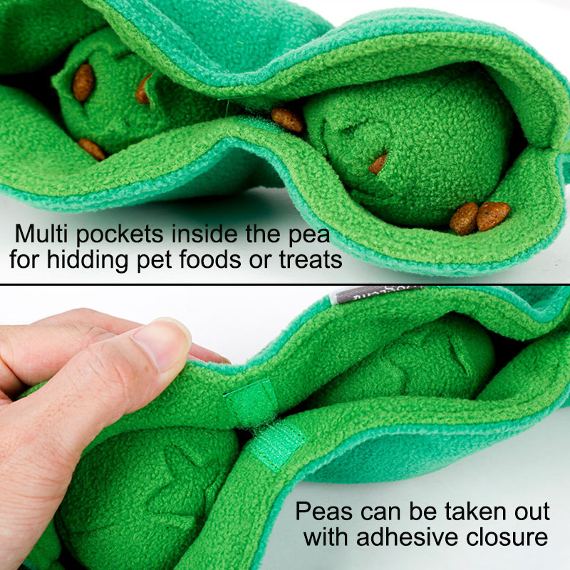 Interactive Sniffing Dog Toy - Squeaky Plush Treat Dispenser Puzzle Toy - Image 4