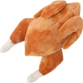 Interactive Thanksgiving Turkey Plush Dog Toy - Fun and Durable