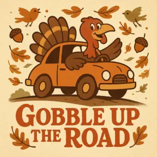 Gobble Up the Road – How to Plan a Thanksgiving Road Trip Checklist | Digital Travel Guide for Stress-Free Holiday Adventures