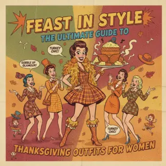 Feast in Style: The Ultimate Guide to Thanksgiving Outfits for Women | Digital Fashion eBook | Holiday Style Inspiration & Outfit Planning Guide | Thanksgiving Outfit Women Tips & Ideas