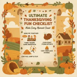 Ultimate Thanksgiving Fun Checklist: Make Every Moment Count | Printable Thanksgiving Activities, Family Games & Things to Do on Thanksgiving Guide