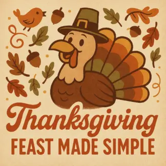 Thanksgiving Feast Made Simple: The Best Way to Plan a Thanksgiving Dinner for 6 People