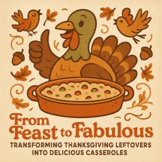 From Feast to Fabulous: Transforming Thanksgiving Leftovers into Delicious Casseroles eBook - Creative Recipes & Practical Tips