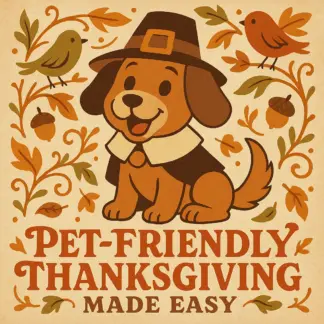 Pet-Friendly Thanksgiving Made Easy | Digital Guide on How to Use AI to Create Pet-Friendly Thanksgiving Recipes | AI Recipe Prompts, Safety Tips & Ingredient Guide for Pet Owners