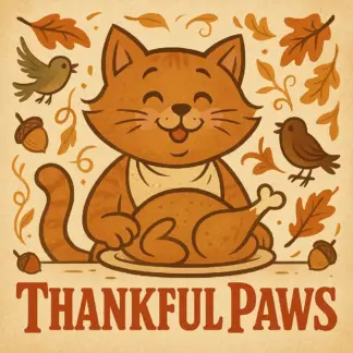 Thankful Paws | How to Make Pets Feel Included at Thanksgiving | Pet-Friendly Feast & Holiday Activities Guide for a Stress-Free Celebration