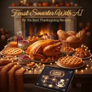 Feast Smarter With AI for the Best Thanksgiving Recipes – Ultimate Digital Guide, eBook & Checklist for AI-Powered Menus, Classic & Modern Dishes, Personalized Holiday Cooking