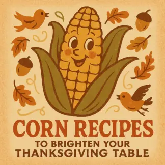 Corn Recipes to Brighten Your Thanksgiving Table | Harvest-Inspired Guide for Delicious Corn Dishes, Sides & Desserts | Digital Download for Home Cooks & Holiday Hosts | Perfect Corn Recipes for Thanksgiving