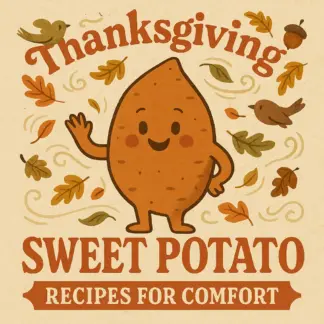 Thanksgiving Sweet Potato Recipes for Comfort | Holiday eBook | Sweet Potato Casserole, Pie & Side Dish Ideas | Digital Download Cookbook & Recipe Guide