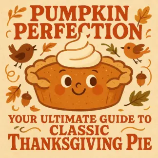 Pumpkin Perfection: Your Ultimate Guide to Classic Thanksgiving Pie | Printable Recipe eBook | Digital Download Baking Guide | Holiday Dessert Cookbook | Pumpkin Pie Checklist for Beginners
