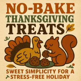 No-Bake Thanksgiving Treats: Sweet Simplicity for a Stress-Free Holiday | Easy No-Bake Thanksgiving Desserts Guide | Digital Download eBook for Effortless Holiday Entertaining