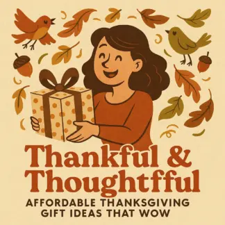 Thankful & Thoughtful: Affordable Thanksgiving Gift Ideas That Wow | Digital Guide for Creative & Budget-Friendly Gifting Inspiration | Affordable Thanksgiving Gift Ideas eBook