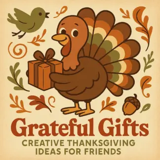 Grateful Gifts: Creative Thanksgiving Ideas for Friends – A Heartfelt Guide to Unique, Handmade & Personalized Holiday Surprises