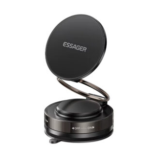 360° Rotatable Magnetic Suction Cup Phone Holder for iPhone - Adjustable, Foldable Stand