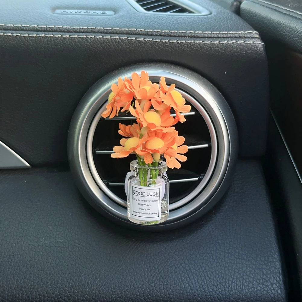 Auto Air Outlet Flower Vase Clips - Charming Car Ornaments - Image 4