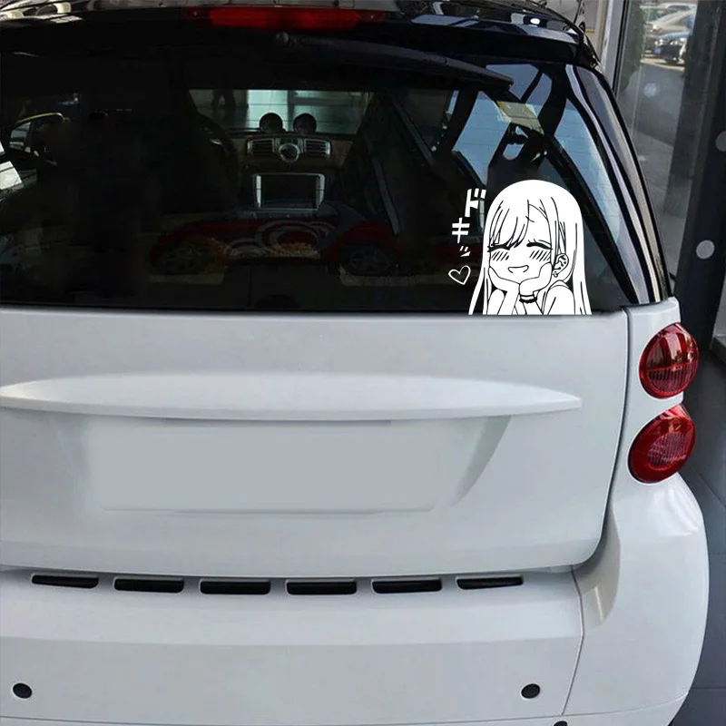 Cute Anime Girl JDM Car Sticker Vinyl Decal - Image 2