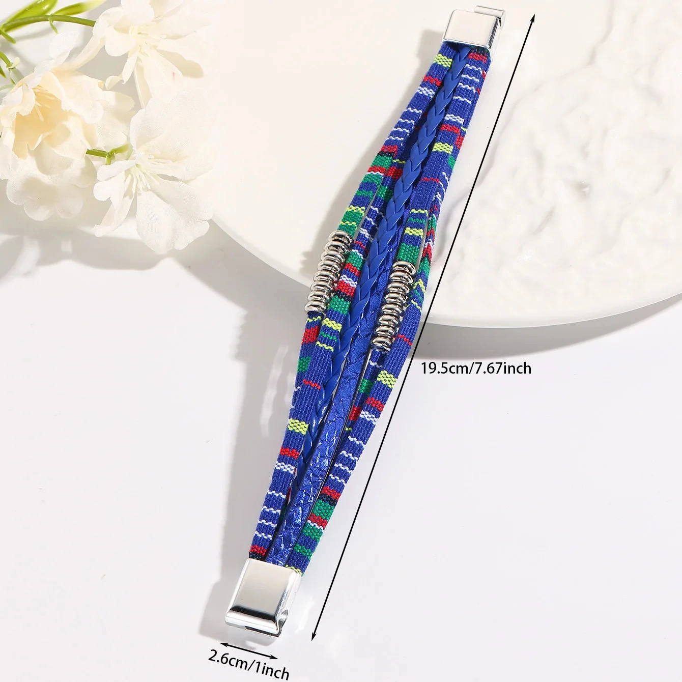 Bohemian Multi-Layer Leather Beaded Rope Bracelet – Women’s Fashion Jewelry - Image 6