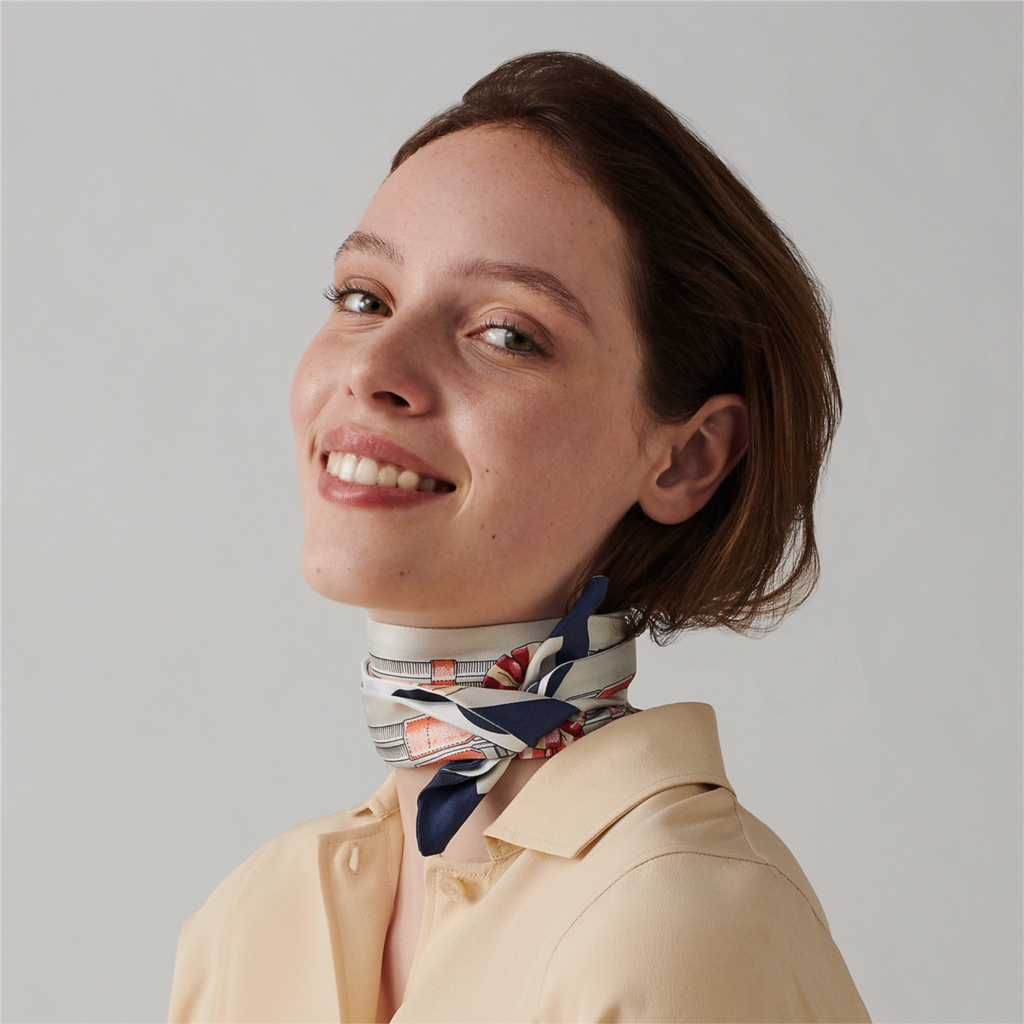 Silky Skinny Scarf for Women – Versatile Hair, Bag & Neck Accessory - Image 4