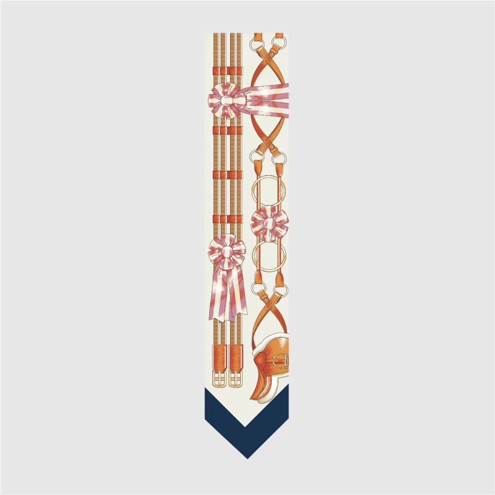 Silky Skinny Scarf for Women – Versatile Hair, Bag & Neck Accessory - Image 6