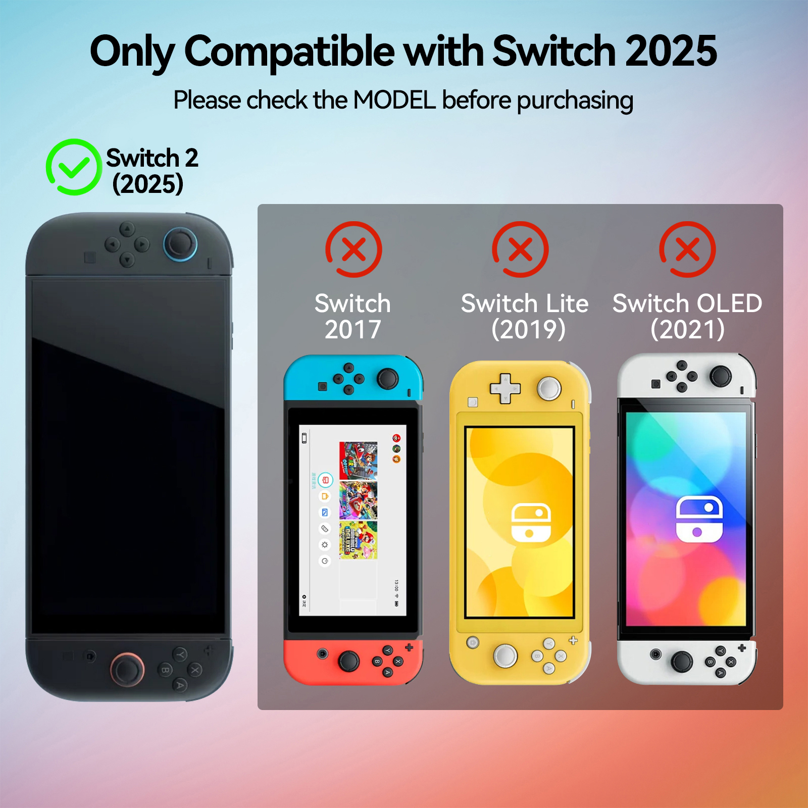 Hard Case for Switch 2 - Anti-Scratch Protective Cover - Image 5