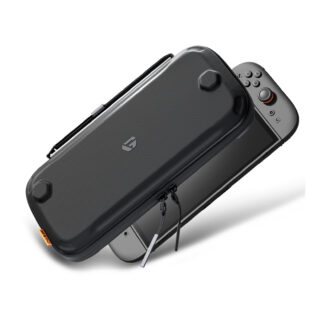 Tactical Slim Carrying Case for Switch 2 – Hard Storage Bag with 12 Game Card Slots