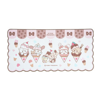 Cute Cartoon Waved Edge Mouse Pad - Large Non-Slip Gaming Accessory