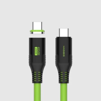 USB C Magnetic Fast Charging Cable 240W PD 40Gbps Thunderbolt 4/3 Video Cord