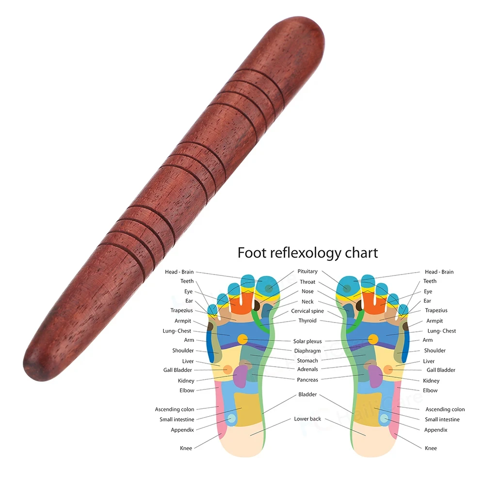 Wooden Thai Massage Stick – Handheld Acupoint & Meridian Therapy Tool - Image 5