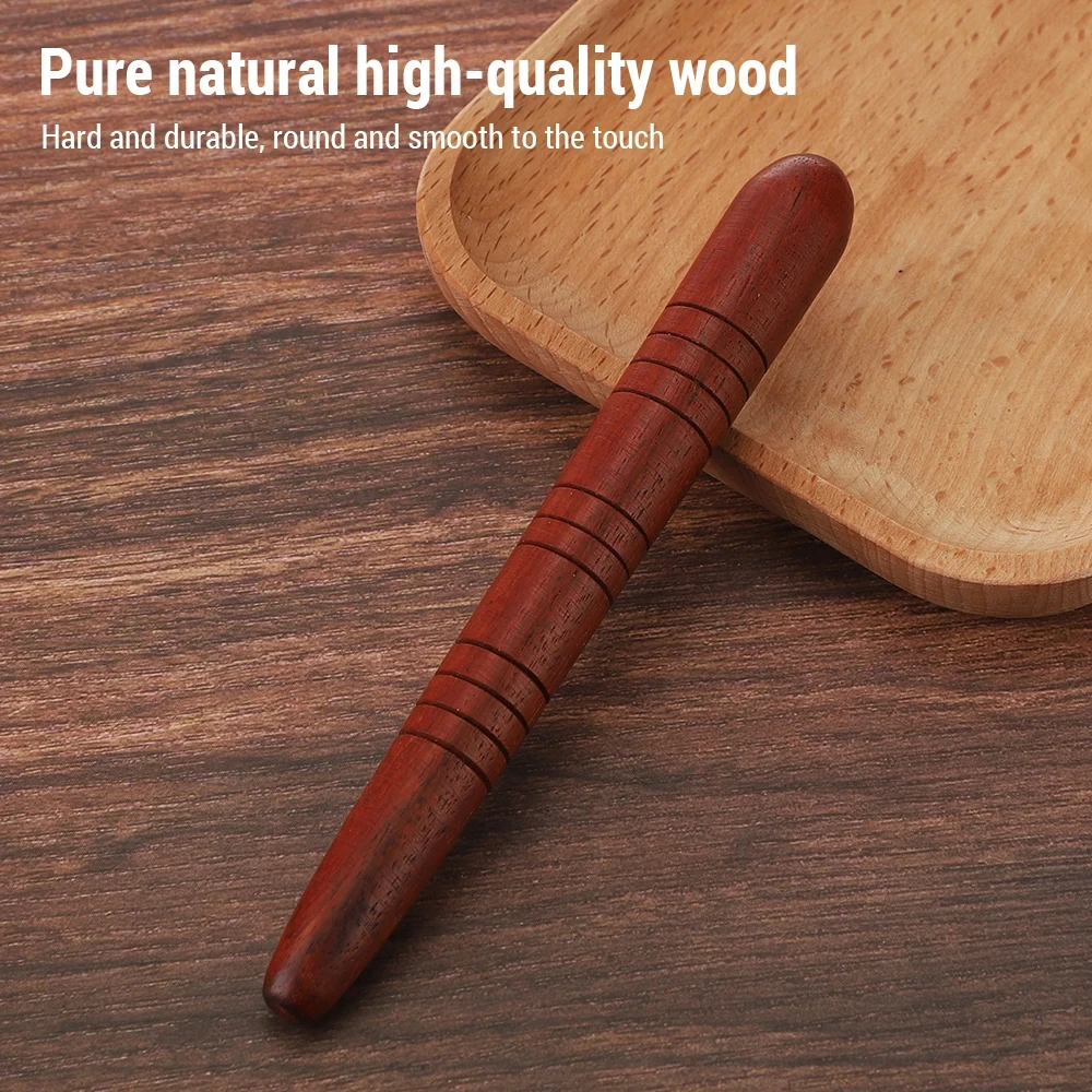 Wooden Thai Massage Stick – Handheld Acupoint & Meridian Therapy Tool - Image 2