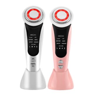 7-in-1 EMS Face Lifting & LED Light Therapy Device with Heat & Vibration