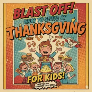 What to Serve at Thanksgiving for Kids | Digital Download eBook | Kid-Friendly Thanksgiving Menu Planner | Family Holiday Guide | Fun & Easy Thanksgiving Ideas for Children
