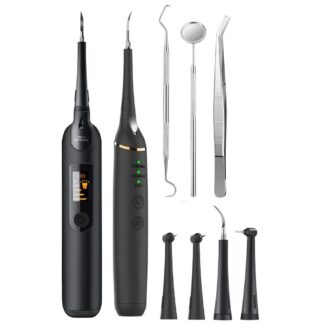 LED Sonic Tooth Cleaner & Whitening Electric Scaler Set