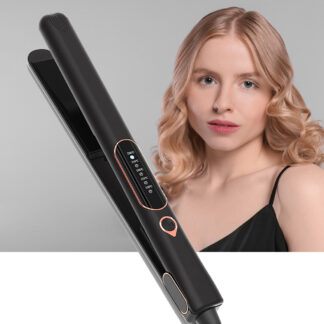 Professional 2-in-1 Hair Straightener & Curler with Tourmaline Ceramic Plates