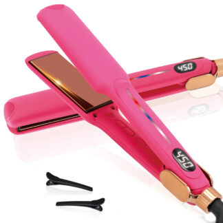 Infrared Mirror Titanium Hair Straightener