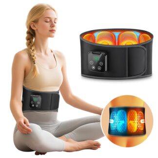 Heated & Cooling Air Compression Waist Massager with Lumbar Support